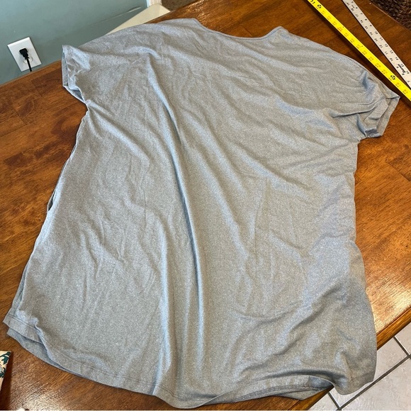 Joyspun Gnome Love Gray sleep shirt gown size 2x-3x soft has pockets - Picture 6 of 8